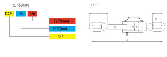 DAPL型鋁合金拉伸油缸技術參數(shù)