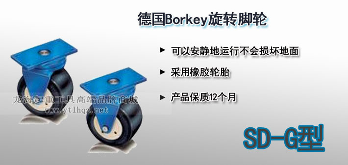 SD-G型Borkey旋轉腳輪圖片